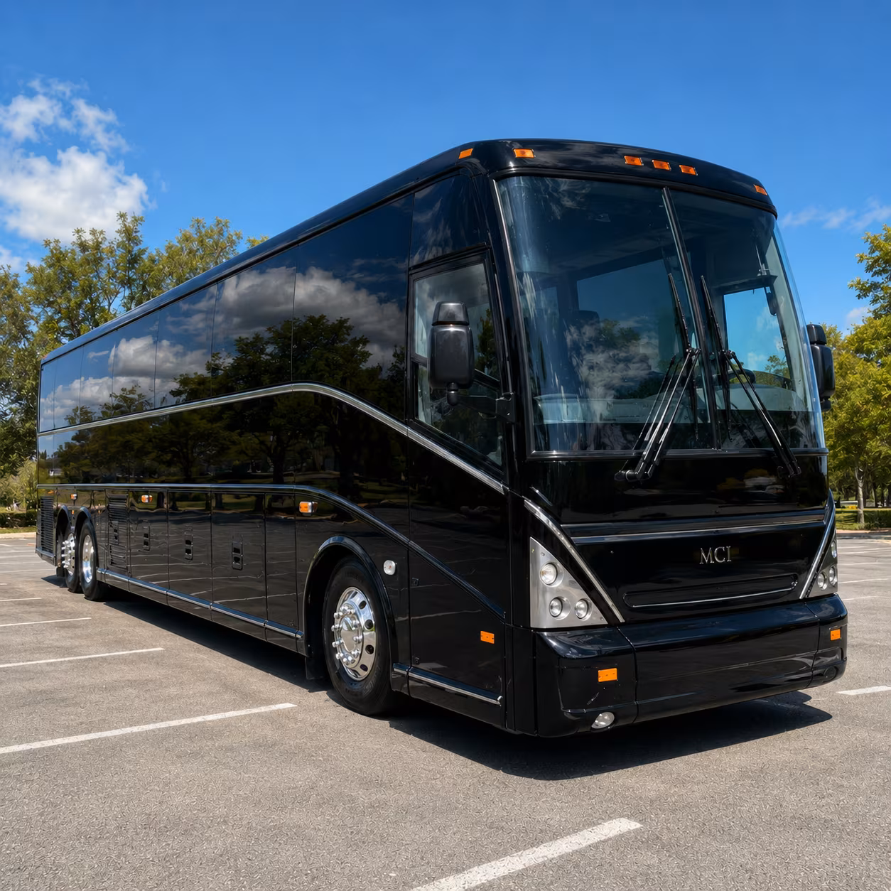 North Charleston Airport Shuttle & Transportation party bus exterior