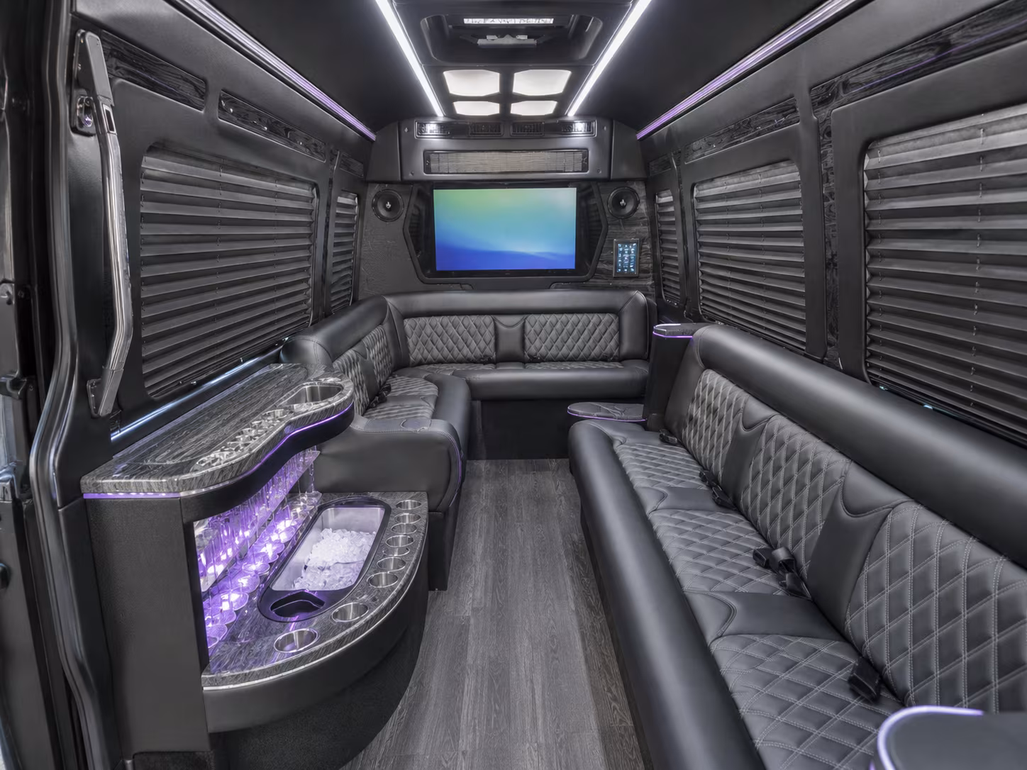 North Charleston Airport Shuttle & Transportation onboard seating