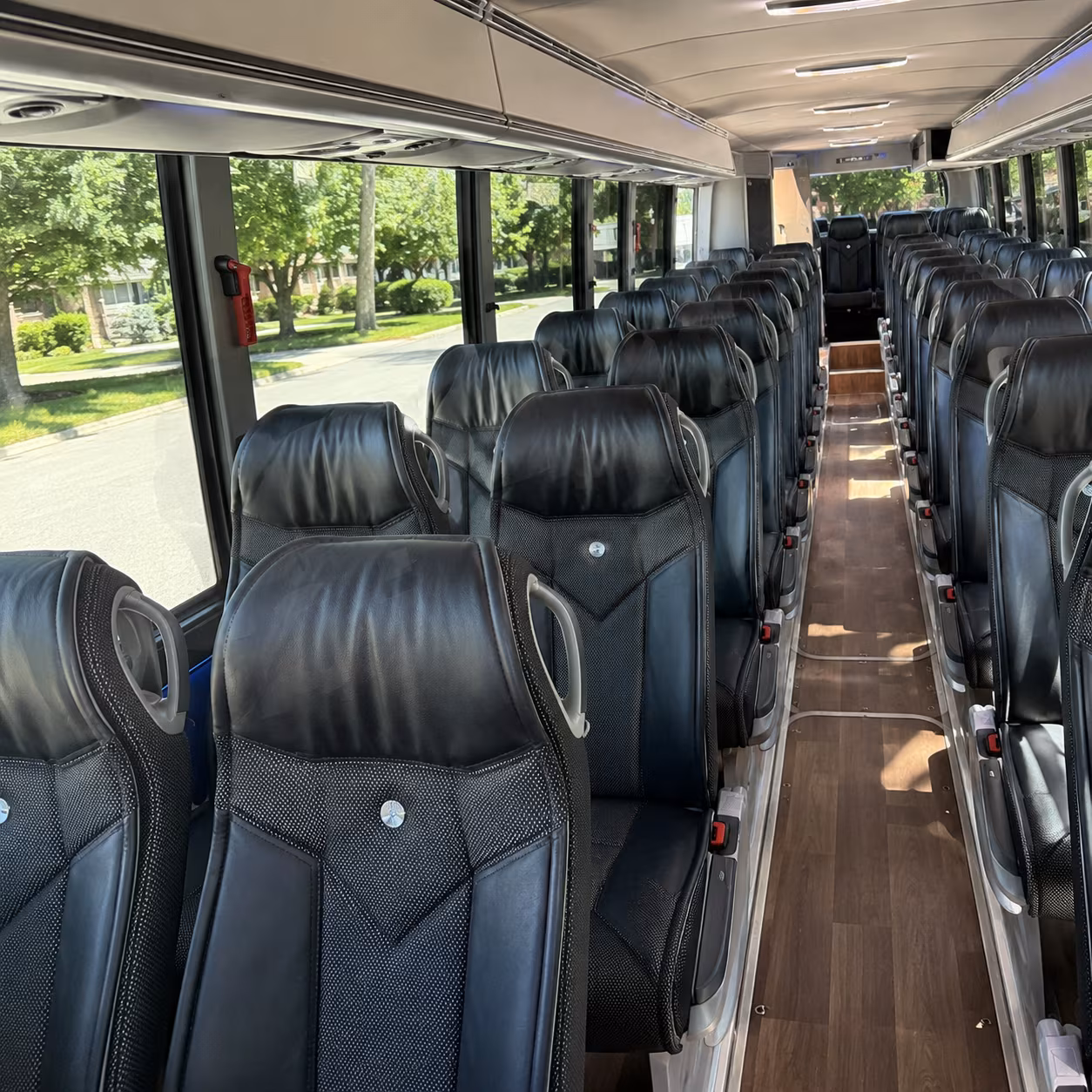 North Charleston Corporate Transportation party bus exterior