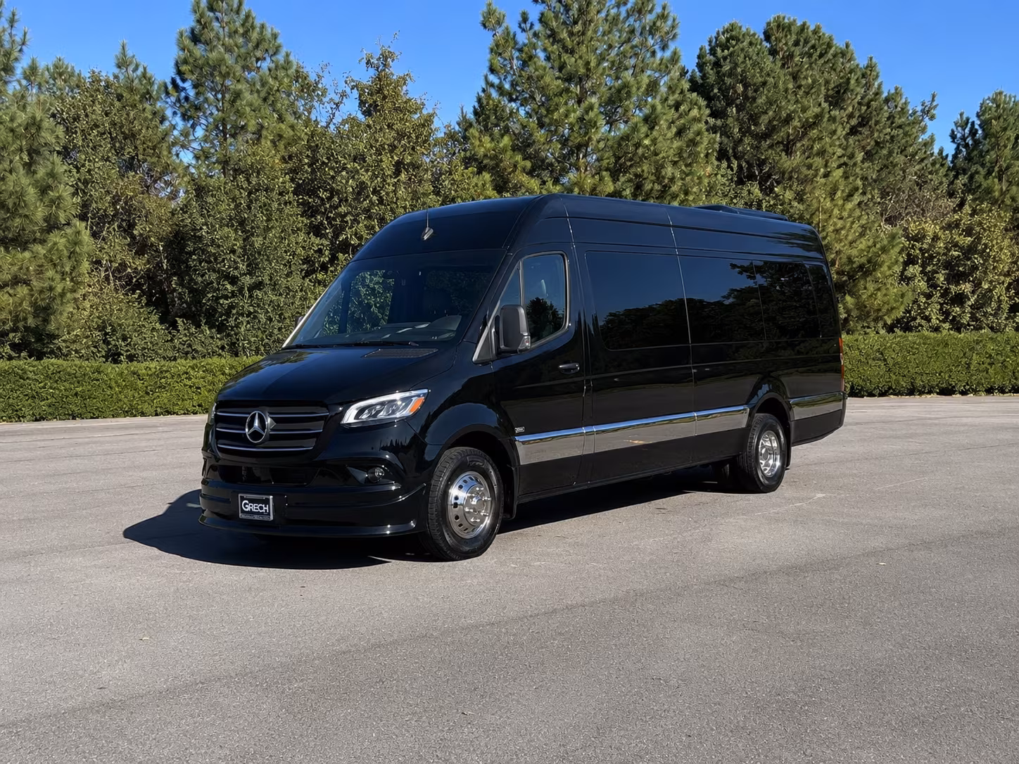 North Charleston Corporate Transportation party bus exterior