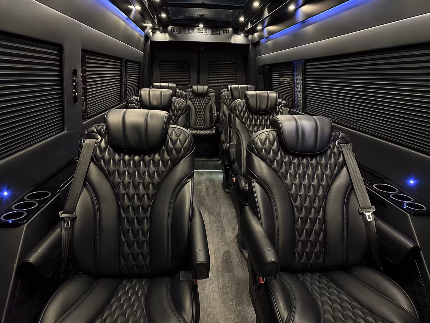 North Charleston Corporate Transportation party bus exterior