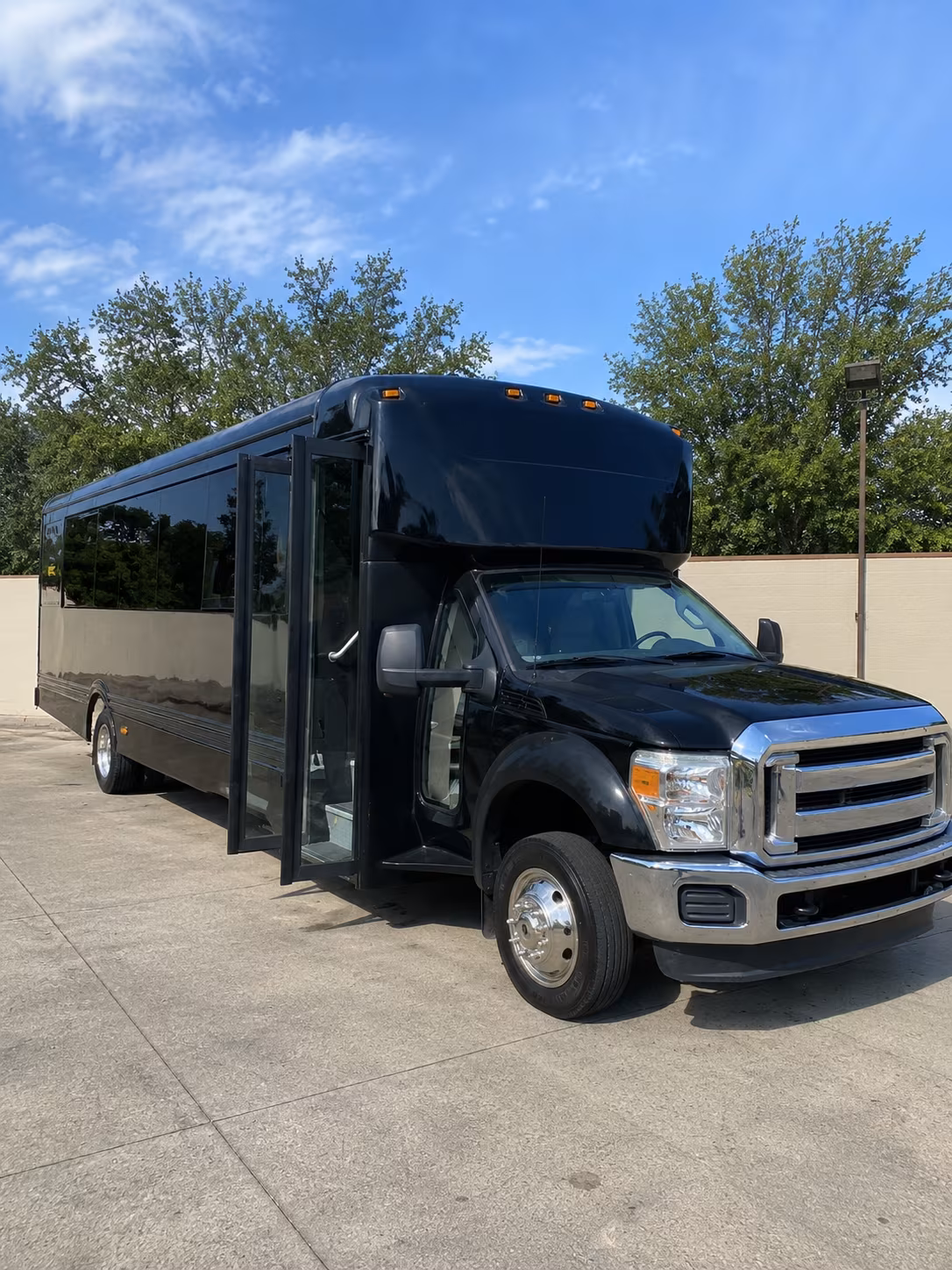 North Charleston Sporting Event Transportation party bus interior