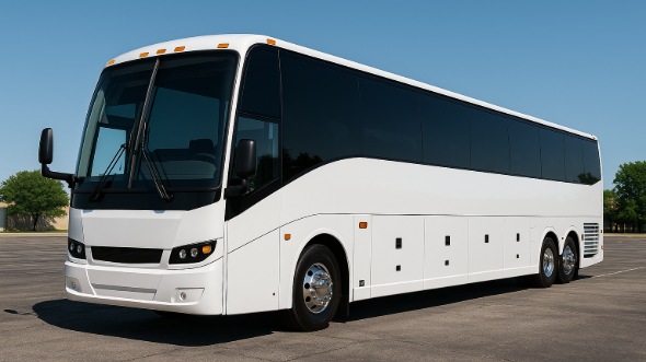 Exterior of Charter Bus Company Goose Creek's 40 Passenger Party Bus in Goose Creek
