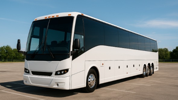 Exterior of Charter Bus Company Goose Creek's 50 Passenger Party Bus in Goose Creek