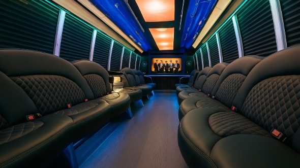 north charleston 30 passenger party bus rental